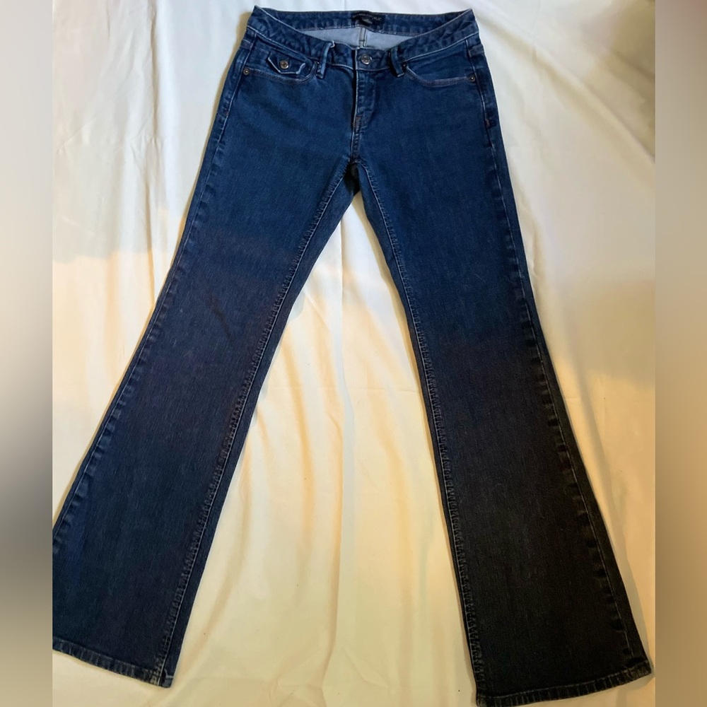 Banana Republic Dark Blue low rise bootcut Jeans